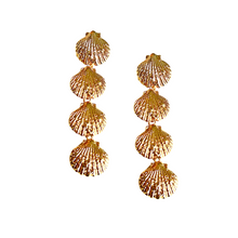 Load image into Gallery viewer, Dangly Shell Earrings
