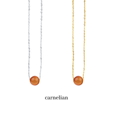 Load image into Gallery viewer, Dainty Carnelian Necklace
