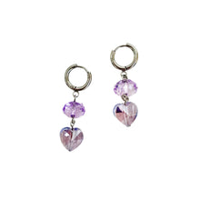 Load image into Gallery viewer, Hades Heart Earrings
