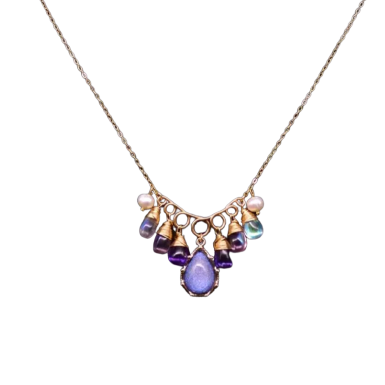 Indigo Rain Necklace