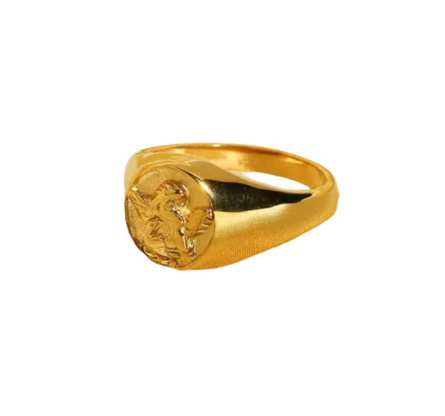 Cupid Signet Ring